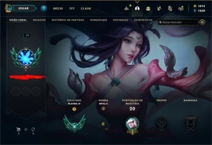 Conta Platina 4 Smurf League of Legends Email não confirmado LOL