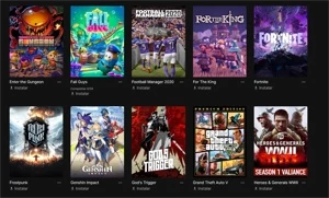 CONTA EPIC GAMES FULL ACCESS - 59 GAMES