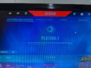 Conta Platina Com Skins E Faca/ Desapego - Valorant