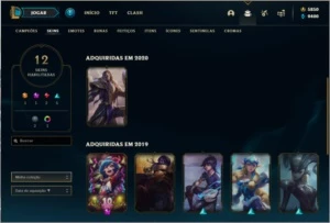 Conta Prata - League of Legends LOL
