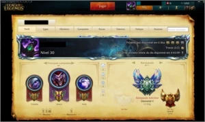 Conta Diamante 5/ Gold 5 Ranked Flex - League of Legends LOL