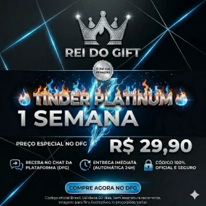 Tinder Platinum 1 Semana - Código Digital