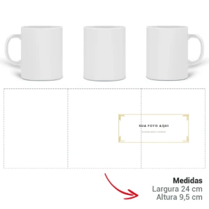 Caneca Mágica Personalizada com Foto - Artesanato e Personalizados