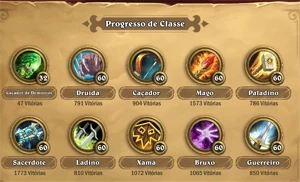 CONTA HEARTHSTONE C/ TODOS OS DECKS DO PADRÃO E LIVRE (WILD) - Blizzard