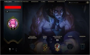 CONTA LEAGUE OF LEGENDS LVL 30 MMR ZERADO 20 CHAMPIONS LOL