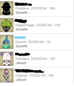 Vendo conta de dofus
