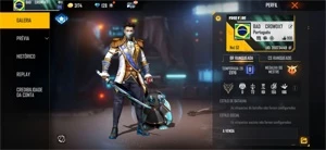 Conta de free fire no precinho