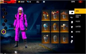 CONTA FREE FIRE RARA NV 76