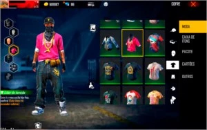 CONTA FREE FIRE RARA NV 76