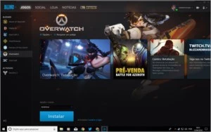 conta blizzard overwatch 170 + lendarias e dust overwatch