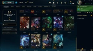 Vendo conta diamante(Email não confirmado) - League of Legends LOL