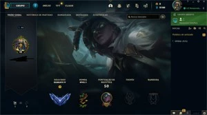 Vendo conta diamante(Email não confirmado) - League of Legends LOL