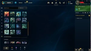 Vendo conta diamante(Email não confirmado) - League of Legends LOL