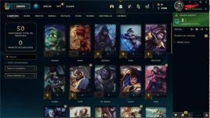 Vendo conta diamante(Email não confirmado) - League of Legends LOL