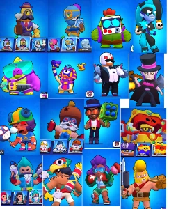  +26 mil troféus/ 68 de 69 brawlers/3 contas em 1 - Brawl Stars