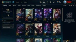 CONTA DIAMANTE 2 60%WINRATE - League of Legends LOL