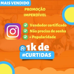 Pack 1K De Curtidas Para Instagram Promoção !! - Social Media
