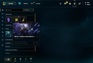 Conta Unranked com 25 Champs e 5 Skins + 350 RP - League of Legends LOL