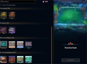 Conta de L O L Platina 1 - League of Legends: Wild Rift LOL WR