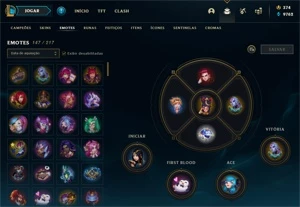 Conta de L O L Platina 1 - League of Legends: Wild Rift LOL WR