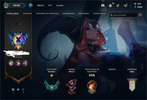 Conta de L O L Platina 1 - League of Legends: Wild Rift LOL WR