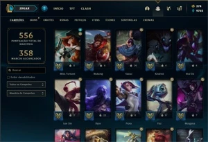 Conta de L O L Platina 1 - League of Legends: Wild Rift LOL WR