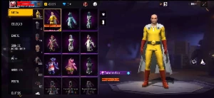 Conta Free Fire Com Várias Skins