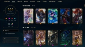 Conta do League of Legends (Ótimo custo/benefício) LOL