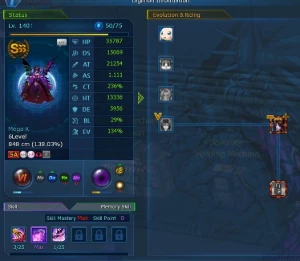 Conta Gdmo Na-Alpha Com Digimon U - Digimon Masters Online