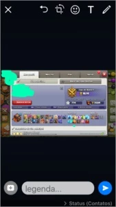 clash of clans, 1 cv9.5 e um Cv9 bem upado