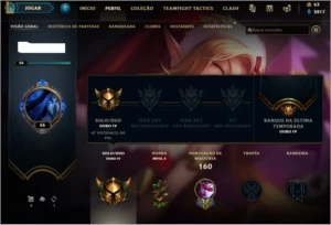 Conta de LoL - League of Legends