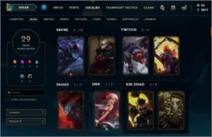 Conta de LoL - League of Legends