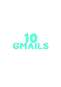 Criamos 10 Gmails para você! - Emails