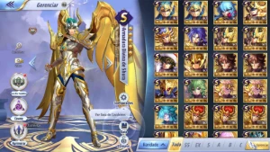 A142 Shura Divino / Thanatos / Oneiros / serafina / artemis - Saint Seiya Awakening SSA