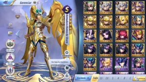 A142 Shura Divino / Thanatos / Oneiros / serafina / artemis - Saint Seiya Awakening SSA