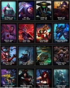 LoL Account Gold / 238 Skins To Dofus Account full PM - League of Legends