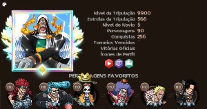 Conta End Game Grand Line Adventures - GLA COM ARMA DA HINA - Outros