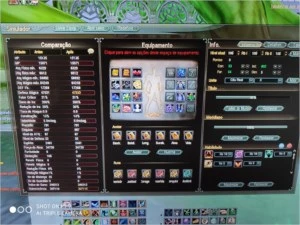 Esp 105 g17up3 +12 pedras atk mag 130 Phoenix - Perfect World PW