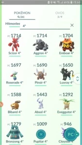 Conta pokémon go lv 40