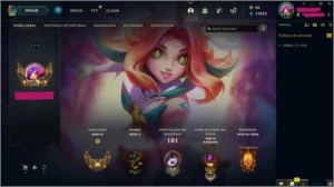 Conta com skins + dados de criação detalhado - League of Legends LOL