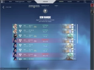 CONTA VALORANT PRONTA PRO COMPETITIVO