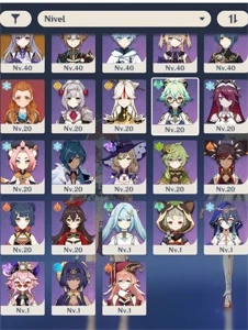 [NA] NILOU+NAHIDA+ITTO+ALBEDO+VENTI+KEQING C1 - GENSHIN - Genshin Impact