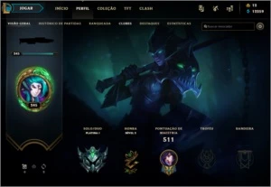 Cont de lol, full champ  platina 1- 186 skins - League of Legends