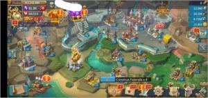 Lords mobile conta 315M 8m de tropas total