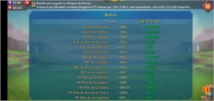 Lords mobile conta 315M 8m de tropas total