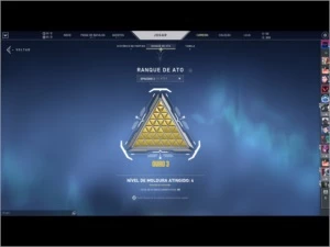CONTA VALORANT OURO+