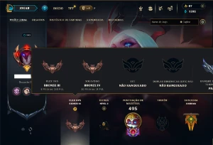 Bronze 4 com 150 Champs e 232 Skins ( Mais de 20 Jogos ) - League of Legends LOL