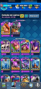 Conta de Clash Royale