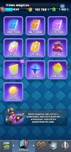 CONTA CLASH ROYALE TOP | 12.2K TROFÉUS | 122/122 CARTAS |