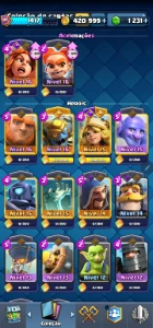Conta de Clash Royale